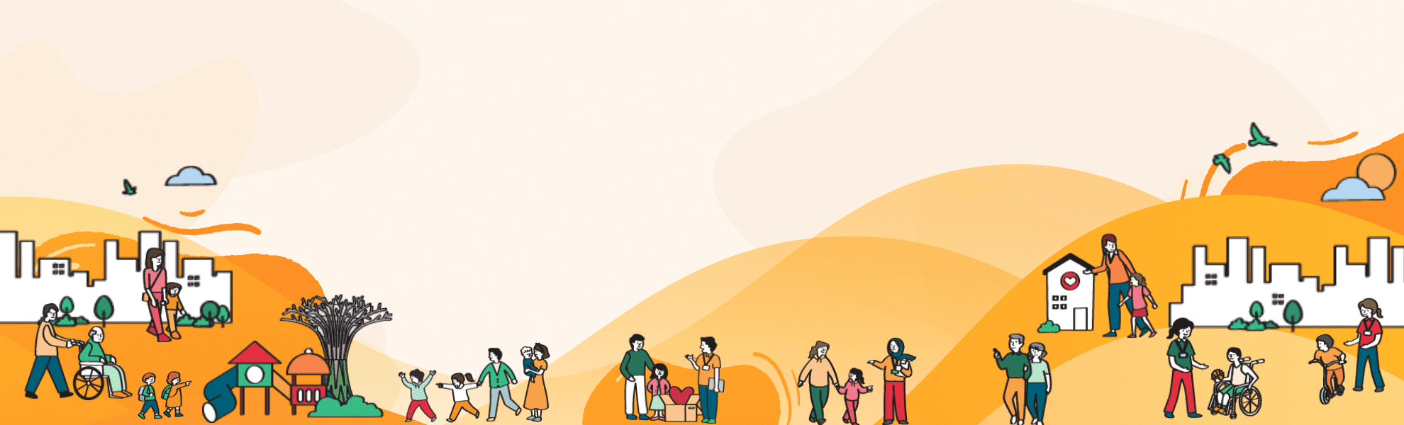 Corp Website Header Banner Desktop